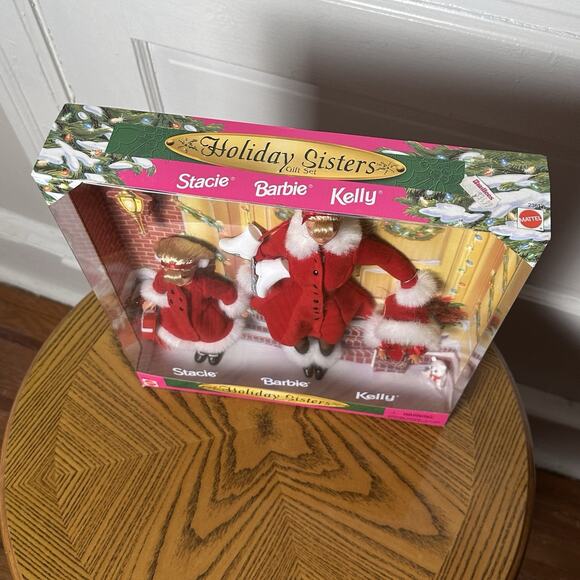 Vintage Barbie Holiday Sisters 1999 Gift Set Stacie, Barbie, Kelly-MPN 23617-NIB - Picture 11 of 14